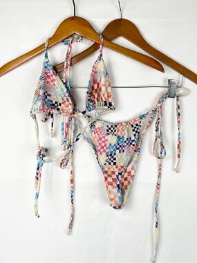Knight Swim Bikini Set in Speedy Harley Top Size Large and Medium